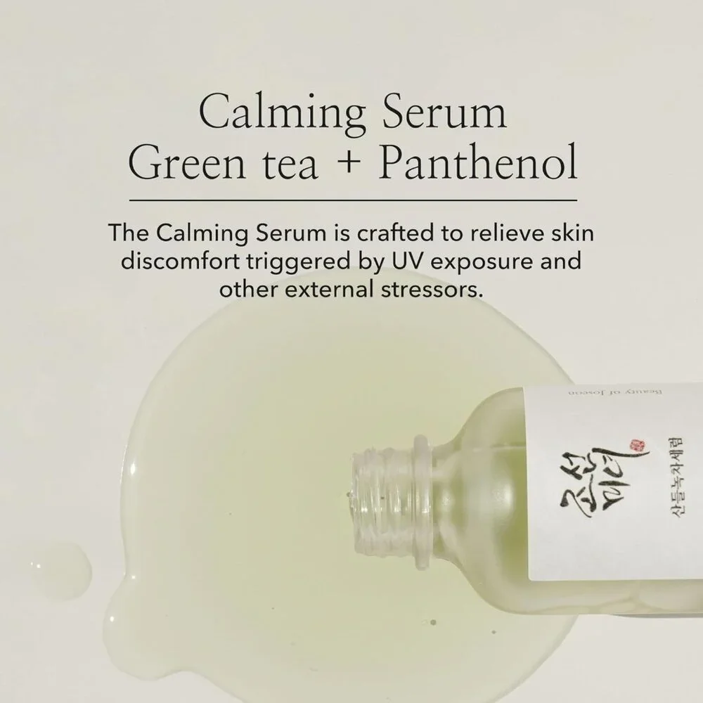 Beauty of Joseon Calming Serum, Green Tea Panthenol Korean Skincare NIB